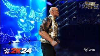 WWE 2K24 - HOLLYWOOD ROCK ELECTRIFYING ENTRANCE 