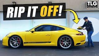 Porsche 911 Rear Spoiler You Did Not Know Existed! DIY Install