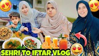 Sanober Choti Ki Farmaish Par Special Sehri Or Iftari Banaye | Sehri Se Iftar Tak Ki Routine