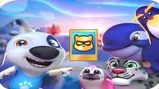 My Talking Hank islands New update New outfit New world snow animals unlocked Gameplay Android ios