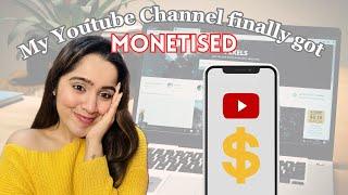 My Youtube Channel finally got MONETISED! Meet Arora