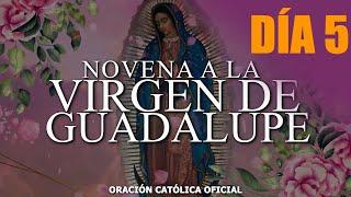 Novena a la Virgen de Guadalupe  Día 5 //Hoy 07 de diciembre de 2021//ORACIÓN CATÓLICA