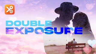 How to Make Double Exposure Effect in YouCut? | Valentine’s Day Video Editing Tutorial  |