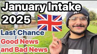 January Intake Last Chance | Good News and Bad News | International Students in UK #foreignstudents