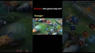 how to stop johnson #mobilelegends #shorts