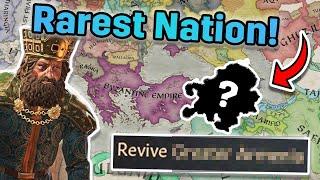 Can I form one of the RAREST NATIONS in CK3?