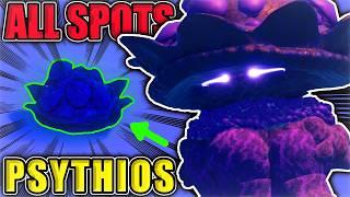 ALL PSYTHIOS MUSHROOM LOCATIONS TO UNLOCK THE PSYTHIOS KAIJU! (July 2024) ||| Kaiju Universe