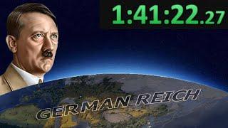 Germany World Conquest Speedrun! (Hearts of Iron 4)