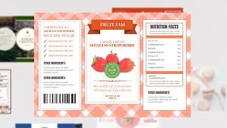 Product Label Showcase | Product Label Templates | Product Label 3D Slide Show