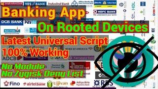 Hide Root From Banking Apps | Universal Banks | No Magisk module  or Zygisk Deny List | 100% working