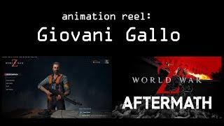 WWZ Aftermath animation: Giovani Gallo