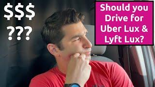 Uber Lux & Lyft Lux vs. Uber Driver & Lyft Driver: Which one is better?