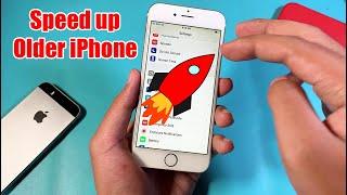 Tips to SPEED UP Older iPhone 6/5s - iOS 12.5.5 No Jailbreak