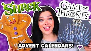 SHREK & GAME OF THRONES ADVENT CALENDARS! | Revolution Beauty Advent Unboxings