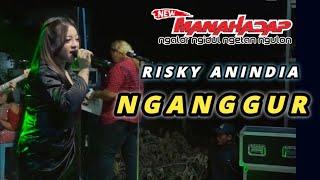 NGANGGUR (Masdddho)- RISKY ANINDIA - MANAHADAP STUDIO (Official Live Music)