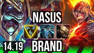 NASUS vs BRAND (JGL) | Godlike | EUW Master | 14.19