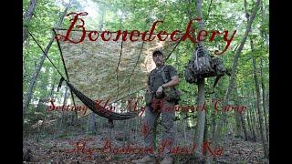 Boonedockery: My Hammock Camp set up And My Bushcraft Patrol Rig