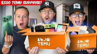 UNBOXING A £500 TEMU HAUL!