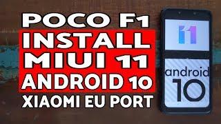 Poco F1 MIUI 11 Android 10 Rom Install | Xiaomi EU Port