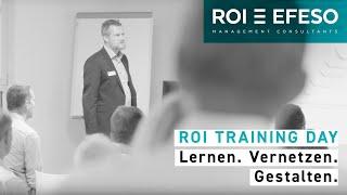 ROI Training Day: Lernen. Vernetzen. Gestalten.