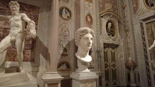 4K Borghese Gallery. SIMPLY AMAZING!  Worth seeing 1000 times!!!  - Rome Italy - ECTV