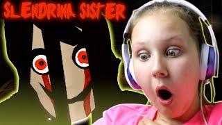 SLENDRINA HAS A SISTER?!?! Playing Hello Neighbor Granny Style Game