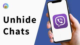 How to Unhide chats on Viber