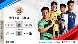  LIVE | MPL PH S14 | FILIPINO - Week 4 Day 3