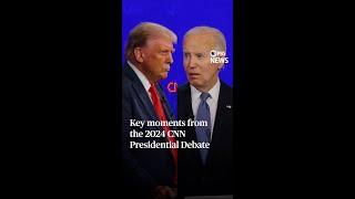 WATCH: Key moments from the 2024 CNN Presidential Debate