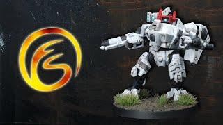 How To Quickly Paint Tau Battlesuits  - Warhammer 40k Painting Tutorial - Firestorm Games