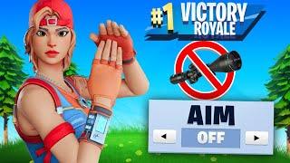 VINCERE SENZA MAI MIRARE SU FORTNITE! *NO SCOPE CHALLENGE*!