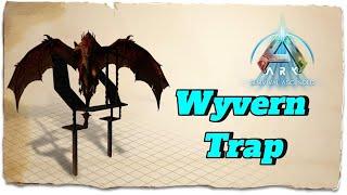 How to build a cheap Wyvern milking trap | ARK: Survival Ascended | Scorched Earth