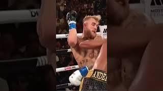 Silva Lands Big Punch on Jake Paul  #shorts