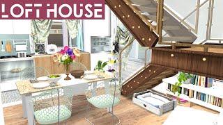 Sims 4 Speed Build | Small Loft House | CC Build #sims4cc #sims4ccbuild #sims4house #music