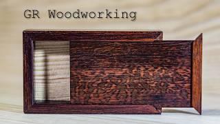 Snakewood needle box making