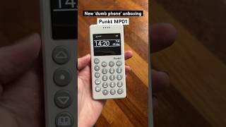 Uniquely simple #dumbphone #punkt #phone #tech #digitalminimalism #digital detox #shorts