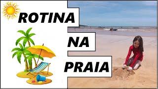 ROTINA NA PRAIA