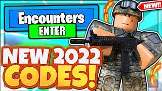 (2022) ALL *NEW* SECRET OP CODES In Roblox Encounters!