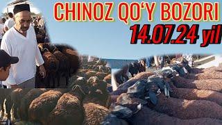 CHINOZ QOʻY BOZORIDAGI BUGUNGI NARXLAR 