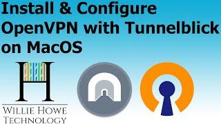 Install and configure Tunnelblick on Mac for OpenVPN