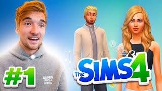 GIO EN JADE BOUWEN HUN EERSTE VILLA - The Sims 4 #1