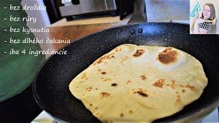 Quick bread from the pan without yeast - recipe