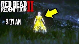 DO NOT GO TO THE SWAMP AT 2:01 AM OR THIS HAPPENS in Red Dead Redemption 2! Ghost Easter Egg in RDR2