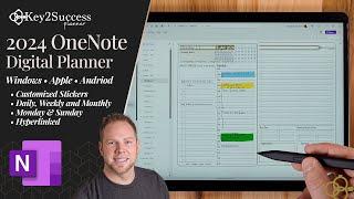 Best OneNote Digital Planner | Key2Success