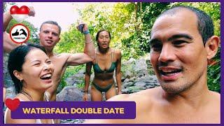  Does  @Laurence Benson  JUMP 15m ??? THE HIDDEN WATERFALL IN BALI  "ALING-ALING #bule  #waterfall