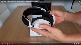 SteelSeries Arctis Pro Wireless Gaming Headset - Unboxing & Vorstellung