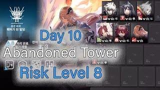 【Arknights】 【Contingency Contract】 【Day 10】 Abandoned Tower Daily Risk Level 8 Tips