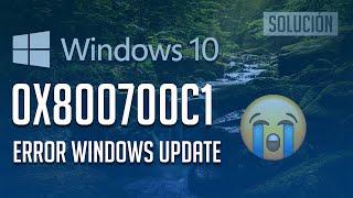 Error Windows Update 0x800700c1 en Windows 10 - 「Tutorial」2024