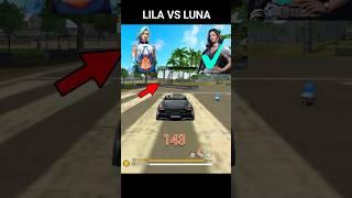 Lila VS Luna  Good Bye Misha Character Ability | Lila Character Ability in BR Rank #shorts #ff