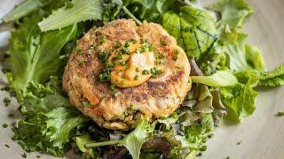 Lions Mane Mushroom Crab Cakes